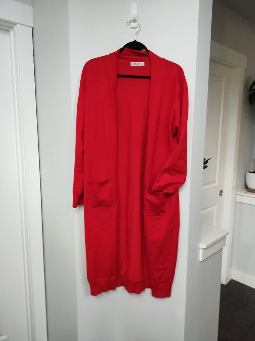 Grace Karin long cardigan with pockets